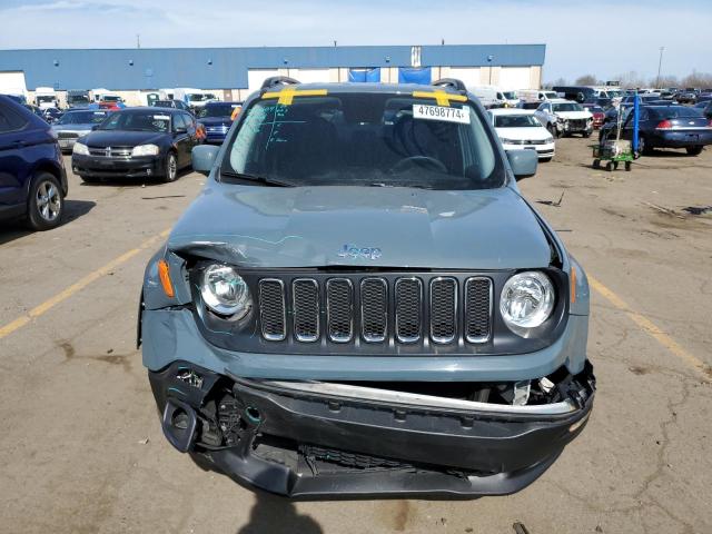 ZACCJBBB8HPF62707 - 2017 JEEP RENEGADE LATITUDE GRAY photo 5