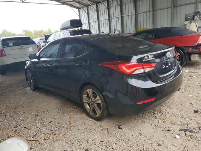 KMHDH4AH0GU559066 - 2016 HYUNDAI ELANTRA SE BLACK photo 2