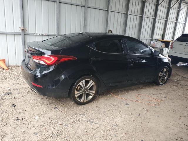 KMHDH4AH0GU559066 - 2016 HYUNDAI ELANTRA SE BLACK photo 3