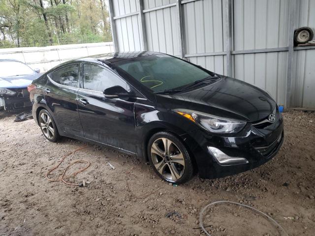 KMHDH4AH0GU559066 - 2016 HYUNDAI ELANTRA SE BLACK photo 4