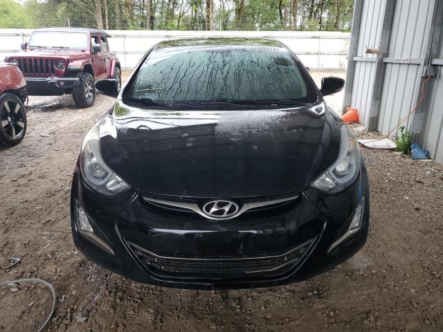 KMHDH4AH0GU559066 - 2016 HYUNDAI ELANTRA SE BLACK photo 5