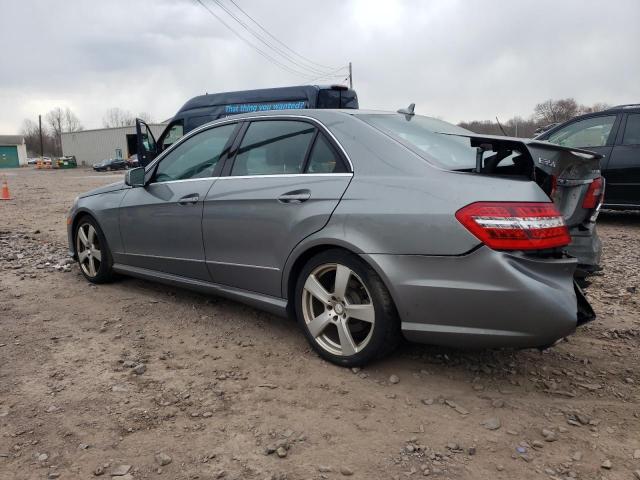 WDDHF8HB3BA424250 - 2011 MERCEDES-BENZ E 350 4MATIC GRAY photo 2