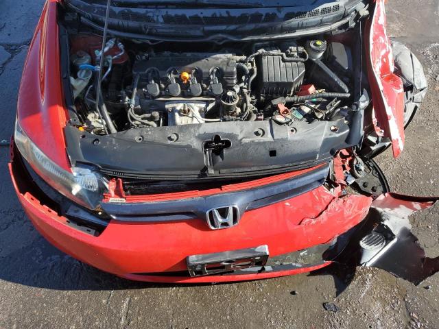 2HGFG12837H502670 - 2007 HONDA CIVIC EX RED photo 11