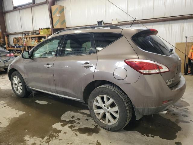 JN8AZ1MWXCW207676 - 2012 NISSAN MURANO S BROWN photo 2