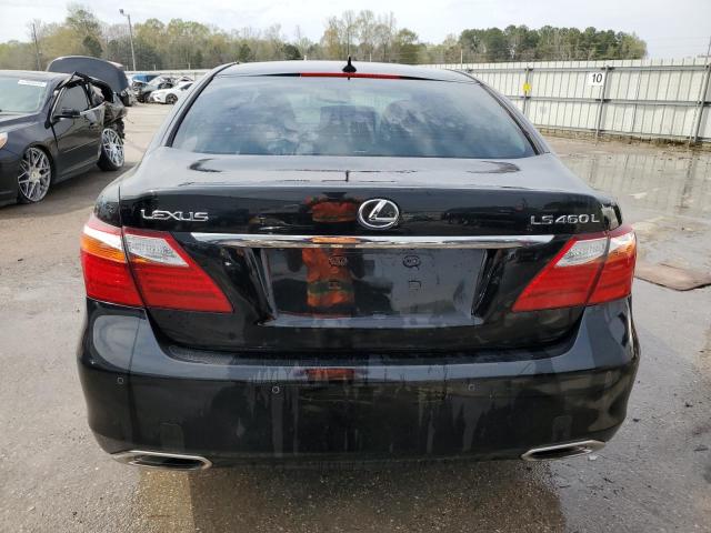 JTHGL5EF8A5037896 - 2010 LEXUS LS 460L BLACK photo 6