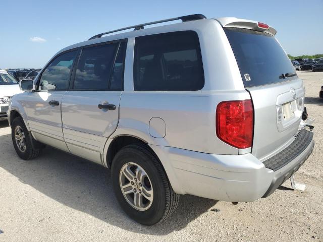 5FNYF18425B017924 - 2005 HONDA PILOT EX SILVER photo 2