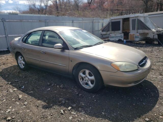 1FAFP55212A252579 - 2002 FORD TAURUS SES BEIGE photo 4