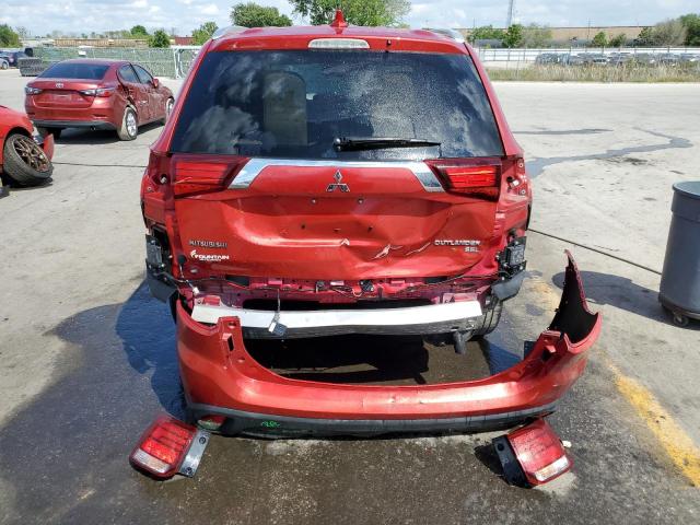 JA4AD3A33KZ022201 - 2019 MITSUBISHI OUTLANDER SE RED photo 6