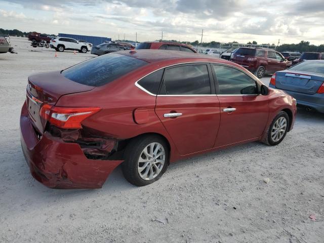 3N1AB7AP4KY238979 - 2019 NISSAN SENTRA S RED photo 3
