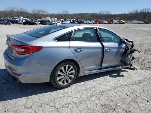 5NPE34AF1HH488428 - 2017 HYUNDAI SONATA SPORT SILVER photo 3