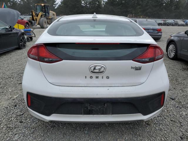 KMHC65LC4HU036000 - 2017 HYUNDAI IONIQ BLUE WHITE photo 6