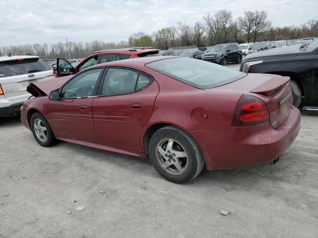 2G2WS522241244697 - 2004 PONTIAC GRAND PRIX GT2 ბურგუნდია ფოტო 2