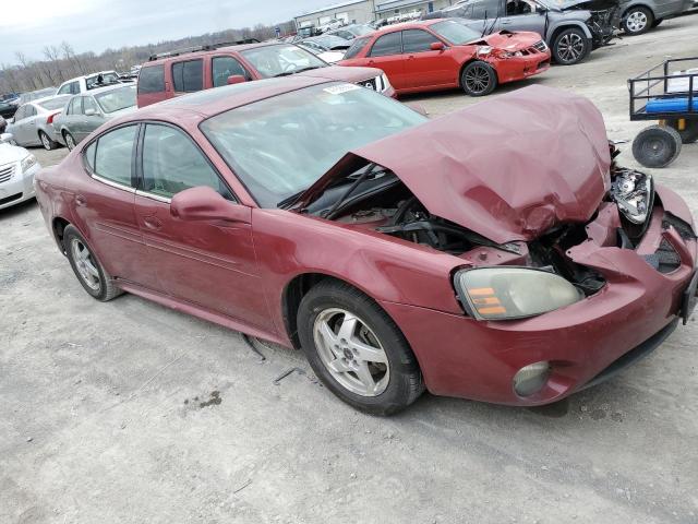 2G2WS522241244697 - 2004 PONTIAC GRAND PRIX GT2 ბურგუნდია ფოტო 4
