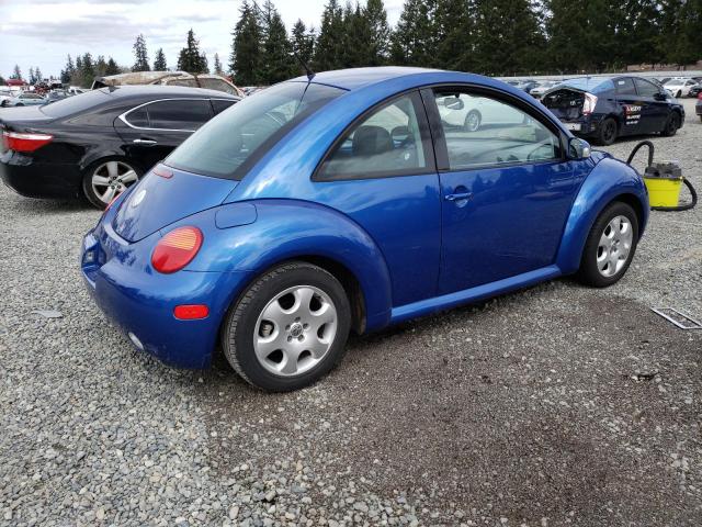 3VWCK21C33M436464 - 2003 VOLKSWAGEN NEW BEETLE GLS 蓝色 照片 3