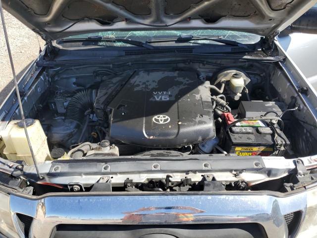 3TMJU62N08M070563 - 2008 TOYOTA TACOMA DOUBLE CAB PRERUNNER SILVER photo 11