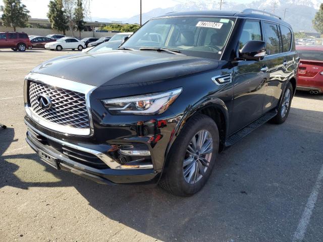 JN8AZ2AE3M9272127 - 2021 INFINITI QX80 LUXE BLACK photo 1