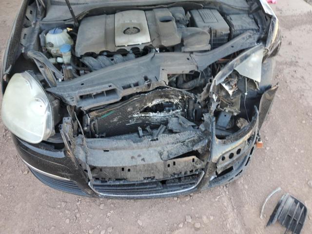 3VWEF71K07M143614 - 2007 VOLKSWAGEN JETTA WOLFSBURG 黑色 照片 11