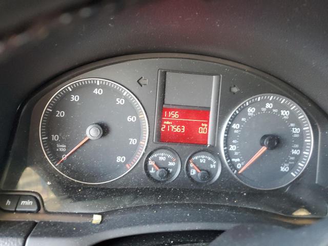 3VWEF71K07M143614 - 2007 VOLKSWAGEN JETTA WOLFSBURG 黑色 照片 9