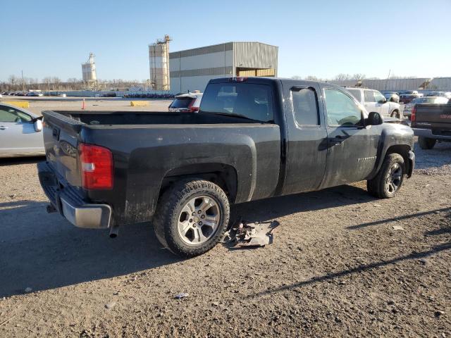 2GCEC19J371607037 - 2007 CHEVROLET SILVERADO C1500 BLACK photo 3