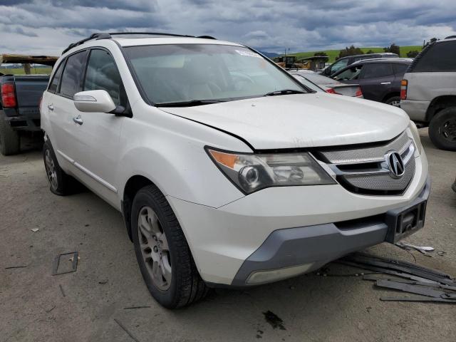 2HNYD28259H515524 - 2009 ACURA MDX WHITE photo 4