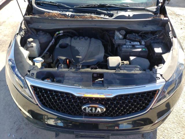 KNDPBCAC6F7779603 - 2015 KIA SPORTAGE LX BLACK photo 12