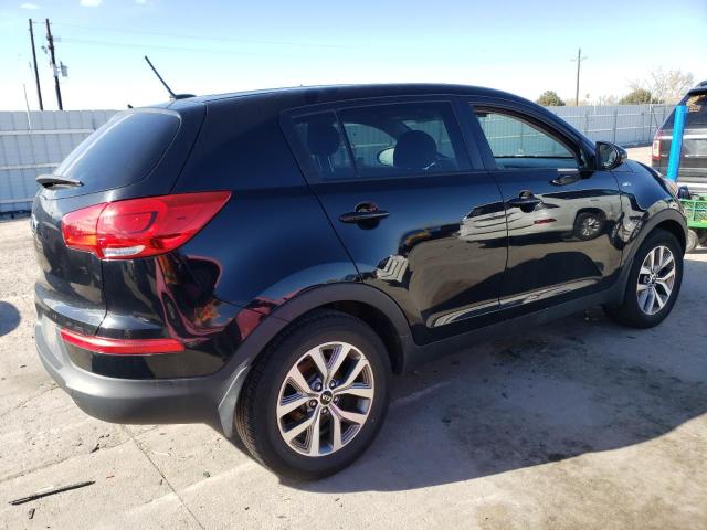 KNDPBCAC6F7779603 - 2015 KIA SPORTAGE LX BLACK photo 3