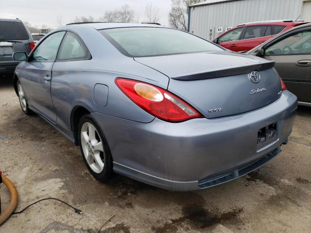 4T1CA38P15U062323 - 2005 TOYOTA CAMRY SOLA SE BLUE photo 2