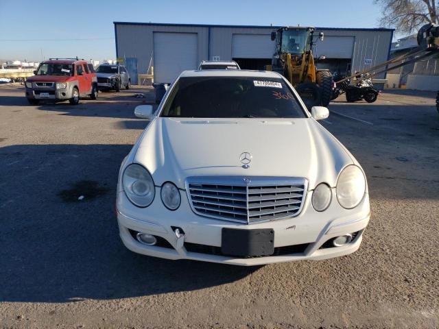 WDBUF22X88B198587 - 2008 MERCEDES-BENZ E 320 CDI WHITE photo 5