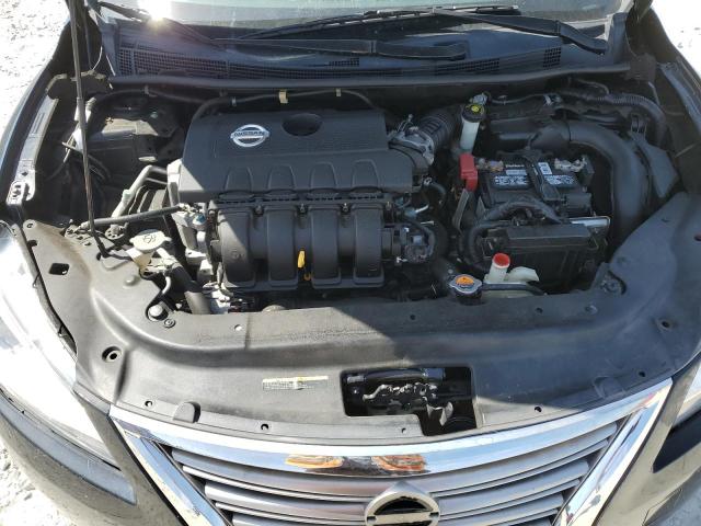 3N1AB7AP0EL666467 - 2014 NISSAN SENTRA S BLACK photo 11