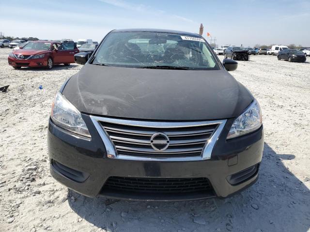 3N1AB7AP0EL666467 - 2014 NISSAN SENTRA S BLACK photo 5