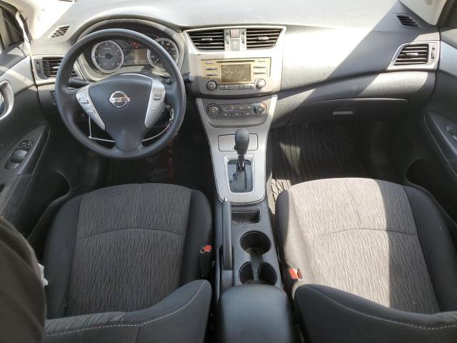 3N1AB7AP0EL666467 - 2014 NISSAN SENTRA S BLACK photo 8