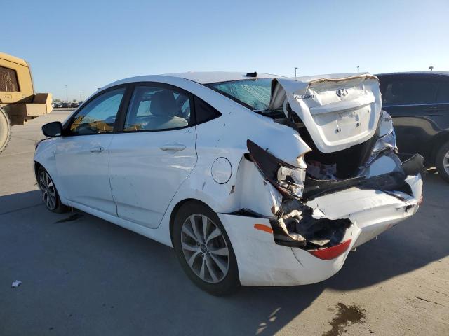 KMHCT4AE4HU278907 - 2017 HYUNDAI ACCENT SE WHITE photo 2