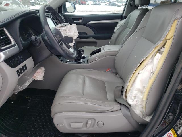 5TDJKRFH7FS188618 - 2015 TOYOTA HIGHLANDER XLE Qara foto 7