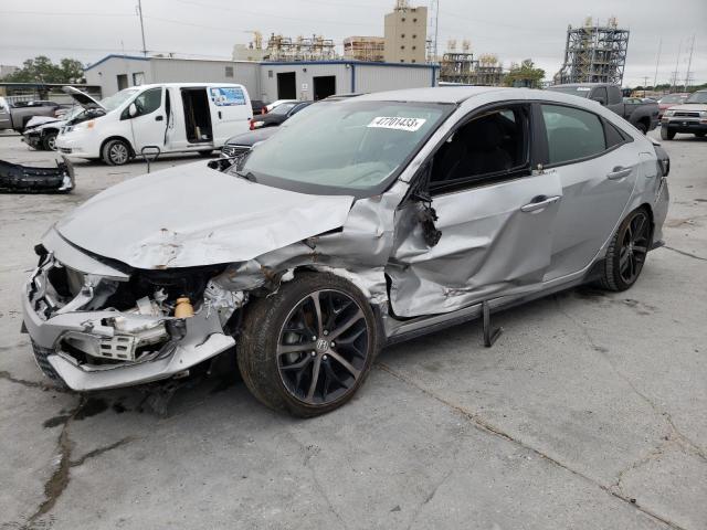 SHHFK7H44LU220895 - 2020 HONDA CIVIC SPORT 灰色 照片 1