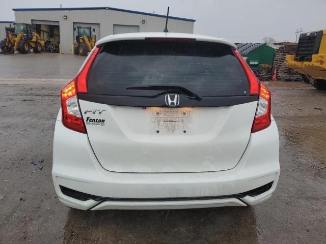 3HGGK5H40JM735266 - 2018 HONDA FIT LX WHITE photo 6