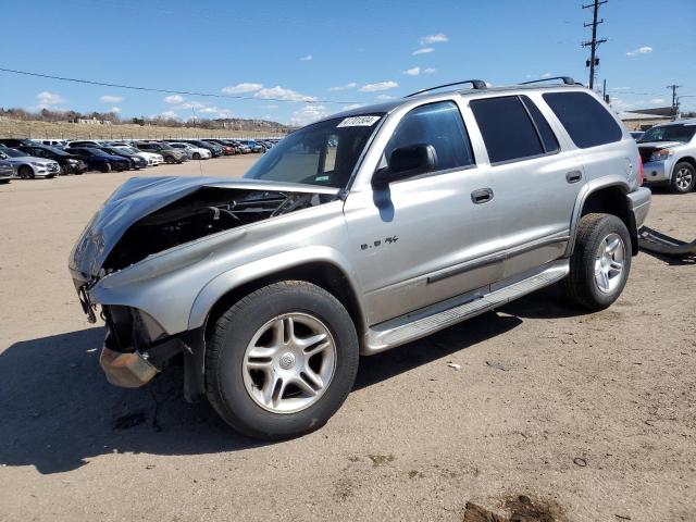 1B4HS28Z11F597537 - 2001 DODGE DURANGO GRAY photo 1