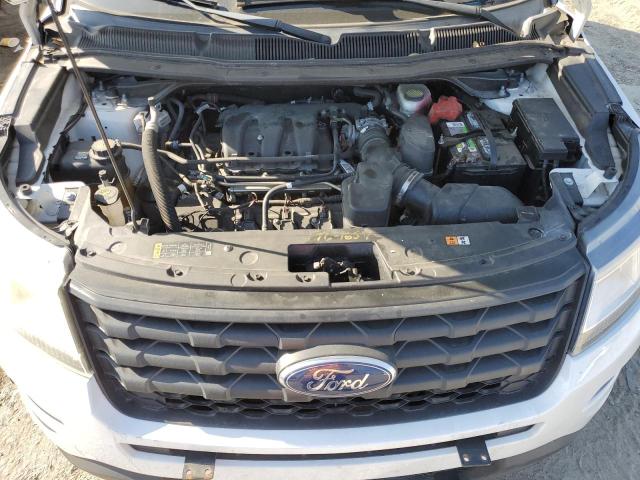 1FM5K8AR8GGC15019 - 2016 FORD EXPLORER POLICE INTERCEPTOR WHITE photo 11