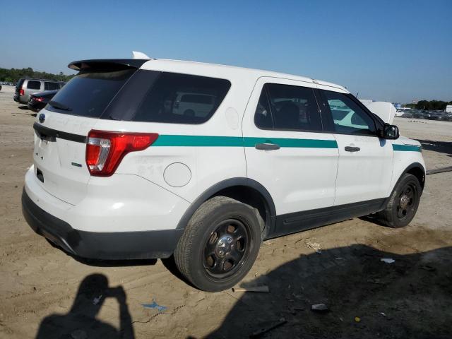 1FM5K8AR8GGC15019 - 2016 FORD EXPLORER POLICE INTERCEPTOR თეთრი ფოტო 3