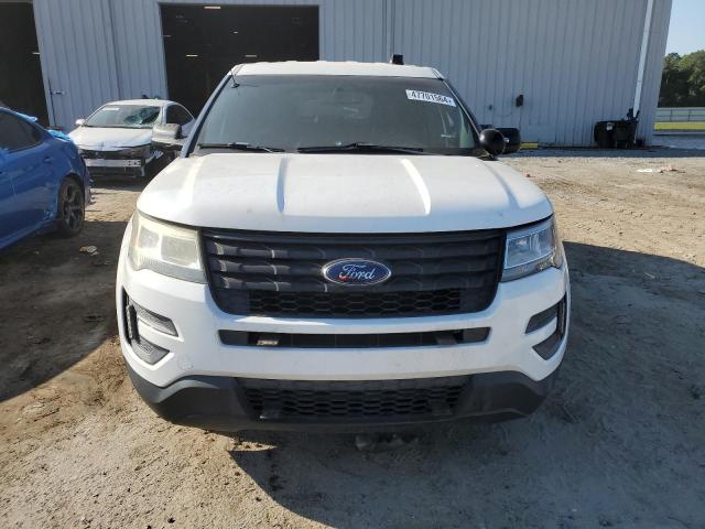 1FM5K8AR8GGC15019 - 2016 FORD EXPLORER POLICE INTERCEPTOR WHITE photo 5