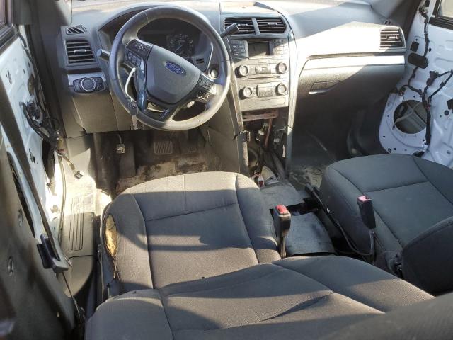 1FM5K8AR8GGC15019 - 2016 FORD EXPLORER POLICE INTERCEPTOR თეთრი ფოტო 8