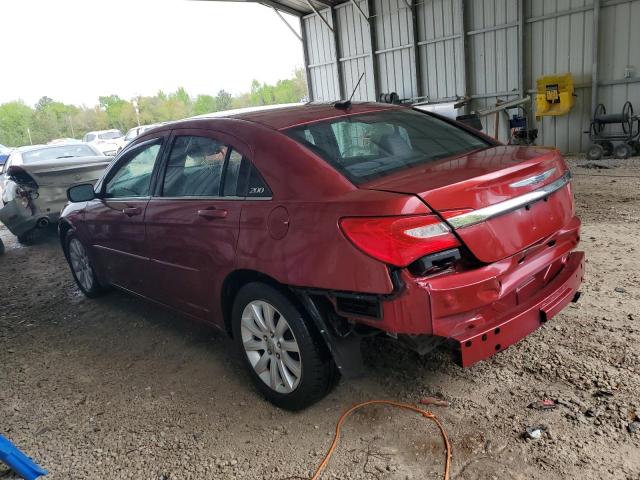 1C3CCBBB0DN721589 - 2013 CHRYSLER 200 TOURING BURGUNDY photo 2