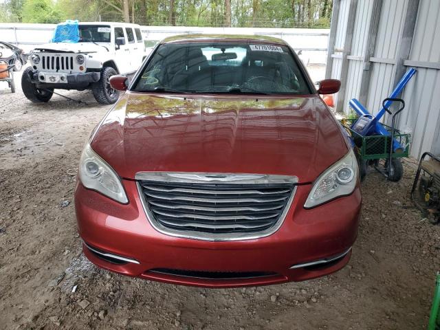 1C3CCBBB0DN721589 - 2013 CHRYSLER 200 TOURING BURGUNDY photo 5