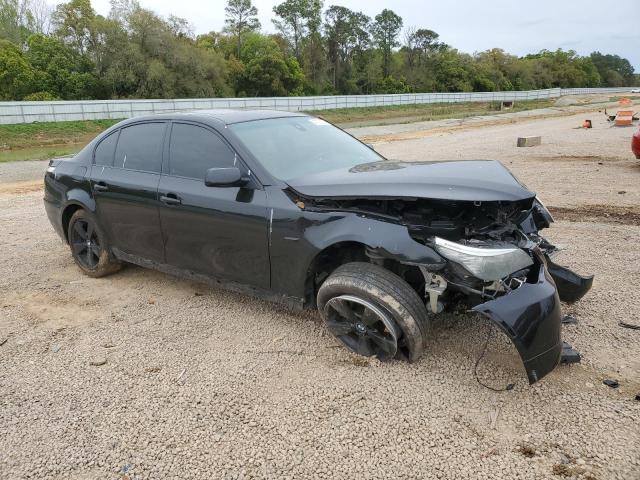 WBANV13538CZ54575 - 2008 BMW 528 XI BLACK photo 4