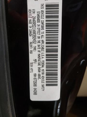 2A4RR5D1XAR392452 - 2010 CHRYSLER TOWN & COU TOURING Bənövşəyi foto 10