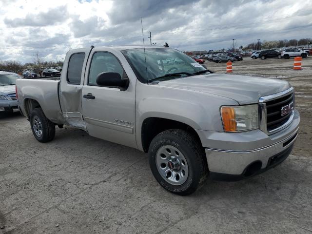 1GTEC19X89Z221664 - 2009 GMC SIERRA C1500 SILVER photo 4