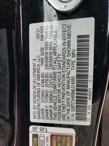 5J8TC1H59ML014950 - 2021 ACURA RDX TECHNOLOGY BLACK photo 13