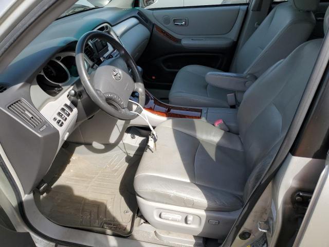 JTEEW21A060010975 - 2006 TOYOTA HIGHLANDER HYBRID SILVER photo 7