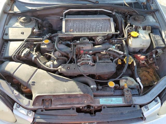 JF1GG29693H808999 - 2003 SUBARU IMPREZA WRX SILVER photo 11