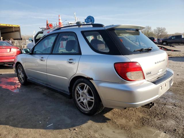 JF1GG29693H808999 - 2003 SUBARU IMPREZA WRX SILVER photo 2