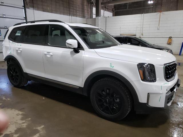 5XYP5DGC3PG397361 - 2023 KIA TELLURIDE SX WHITE photo 4